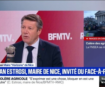 Replay Face à Face - Procès de Marine Le Pen: Il faut supprimer l'exécution provisoire, déclare Christian Estrosi, maire Horizons de Nice