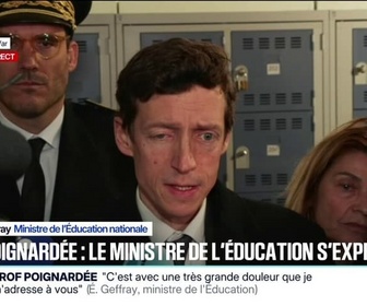 Replay 20H BFM - Professeure poignardée à Sanary-sur-Mer: le ministre de l'Éducation nationale évoque une très grande douleur