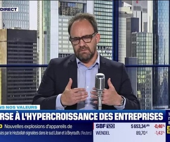 Replay BFM Bourse - La course à l'hypercroissance des entreprises - 18/09