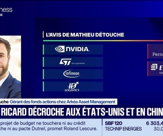 Replay BFM Bourse - Pernod Ricard clôt sans relief la saison de résultats sur le Cac - 27/08