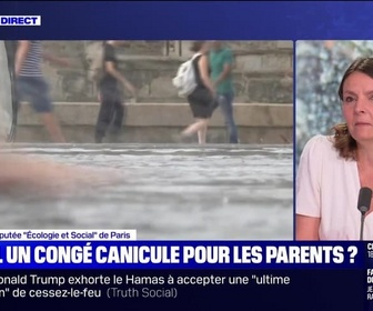 Replay BFM Story - Story 2 : Faut-il un congé canicule pour les parents ? - 02/07