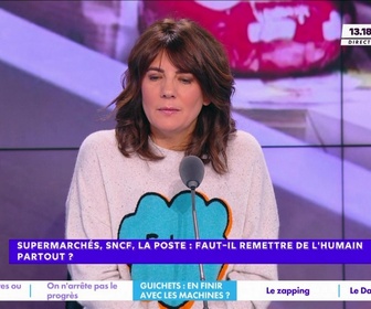 Replay Estelle Midi - Supermarchés, SNCF, La Poste : faut-il remettre de l'humain partout ?