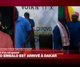 Replay Journal de l'Afrique - Guinée-Bissau : un général investi, Umaro Sissoco Embaló est arrivé à Dakar