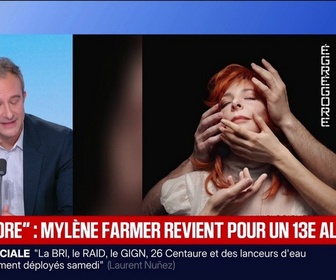 Replay BFM Première - Musique: Mylène Farmer sort son nouvel album Egrégore