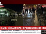 Replay BFM Grand Soir - Paris : dégradations et pillages près des Halles – 18/10