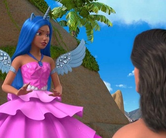 Replay Barbie une touche de magie - La princesse Saphir