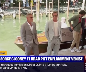 Replay Culture et vous - Brad Pitt et George Clooney font sensation à la Mostra de Venise