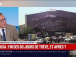 Replay BFM Première - Leur armée est vaincue: Donald Trump s'est exprimé sur la situation en Iran après 60 jours de cessez-le-feu
