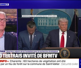Replay 20H BFM - Sommet entre Donald Trump et Vladimir Poutine: On renoue avec cette scénographie de la guerre froide, estime Bruno Tertrais, directeur adjoint de la Fondation pour la recherche stratégique