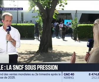 Replay La grande interview d'Hedwige Chevrillon - Christophe Fanichet (SNCF Voyageurs) : canicule, la SNCF sous pression - 02/07