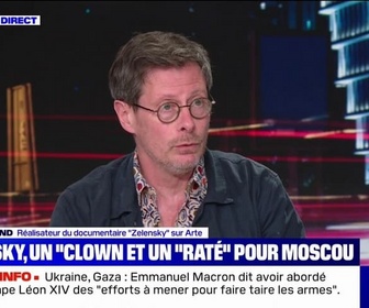 Replay Tout le monde veut savoir - Ukraine: Le président ukrainien est d'ors et déjà rentré dans les livres d'histoire, raconte Yves Jeuland, le coréalisateur du documentaire Zelensky