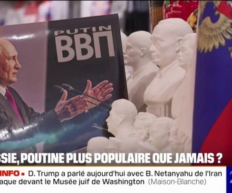 Replay 20H BFM - LE DOSSIER DU 20H - En Russie, Poutine plus populaire que jamais ?