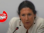 Replay 100% Sénat - Situation en Géorgie : audition de Salomé Zourabichvili