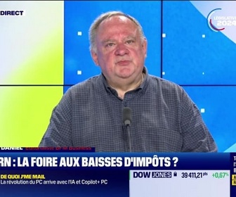 Replay Le débat - Nicolas Doze face à Jean-Marc Daniel : RN, la foire aux baisses d'impôts ? - 25/06