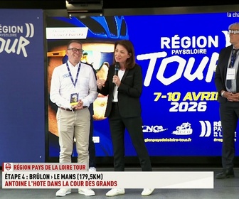 Replay Cyclisme sur route - Région Pays de la Loire Tour - l'après course de l'étape 4