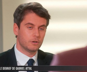 Replay Le 2010, Anne-Sophie Lapix - Le débrief du 08/03/2026 avec Gabriel Attal