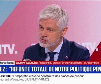 Replay Face à Face - La droite en étant divisée prendrait une immense responsabilité de permettre la qualification de Jean-Luc Mélenchon au second tour de l'élection présidentielle, déclare Laurent Wauquiez