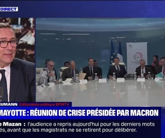 Replay Marschall Truchot Story - Story 3 : Emmanuel Macron préside une réunion de crise sur la situation à Mayotte - 16/12