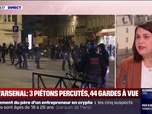 Replay Apolline de 9 à 10 - PSG- Arsenal: 44 personnes en garde à vue, une personne en urgence absolue