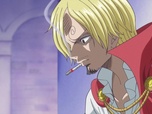 Replay One piece - S19 E39 - Pagaille au château. Luffy fonce au lieu de rendez-vous !