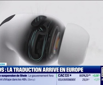 Replay Tech & Co, la quotidienne - Le Tech Flash : Airpods, la traduction instantanée arrive en Europe, par Julien Thibaud - 05/11