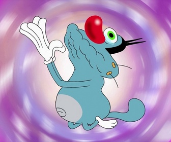 Replay Oggy et les cafards - S03 E25 - En selle