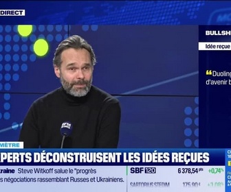 Replay BFM Bourse - Bullshitomètre : Duolingo n'a pas d'avenir boursier - FAUX répond Charles Monot - 18/02