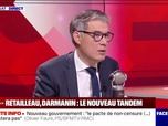 Replay Face à Face - C'est un signal très à droite: Olivier Faure (PS) réagit au couple Bruno Retailleau et Gérald Darmanin, respectivement ministre de l'Intérieur et de la Justice