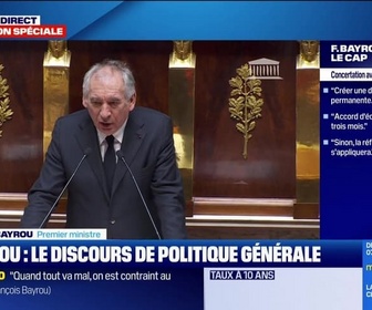 Replay Edition spéciale - F. BAYROU : Discours de politique générale – 1/2