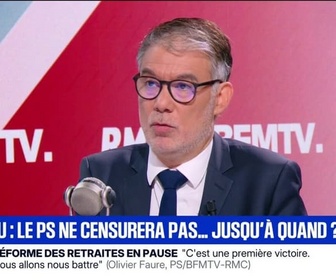 Replay Face à Face - Olivier Faure affirme que le PS proposera de réintroduire la taxe Zucman par amendement