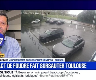Replay BFM Grand Soir - Un impact de foudre fait sursauter Toulouse - 06/11