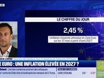 Replay BFM Bourse - Le chiffre du jour : 2.45 %, inflation moyenne en Zone Euro que les marchés anticipent sur 12 mois à partir d'avril 2027 - 02/04