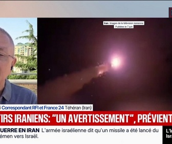 Replay BFM Première - Guerre au Moyen-Orient: une quinzaine de frappes sur des cibles militaires ont été entendues en Iran