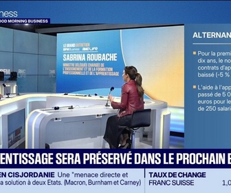 Replay Good Morning Business - Les aides à l'apprentissage ont été réduites
