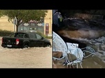 Replay De fortes pluies provoquent d'importantes inondations à Marseille