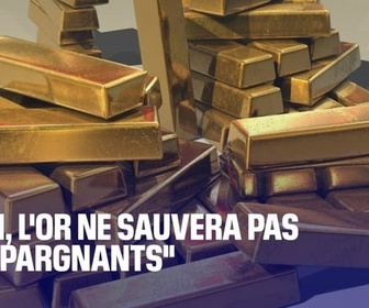 Replay BFM Bourse - Non, l'or ne sauvera pas les épargnants
