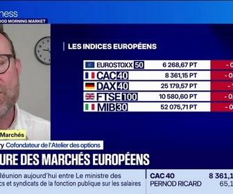 Replay Good Morning Market - En direct des marchés : CAC40 et marché US, les valeurs à suivre - 08/07