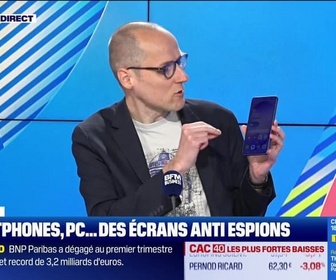 Replay Good Morning Business - Culture IA : Smartphones, PC... des écrans anti-espions, par Anthony Morel - 30/04