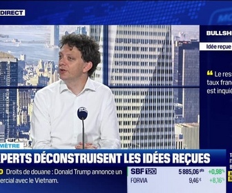 Replay BFM Bourse - Bullshitomètre : Le resserrement des taux français et italien est inquiétant - FAUX répond Thibault Prébay - 02/07