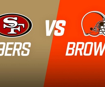 Replay Les résumés NFL - Week 6 : San Francisco 49ers @ Cleveland Browns