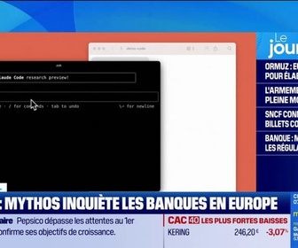Replay Good Morning Business - L'IA Mythos inquiète le secteur bancaire