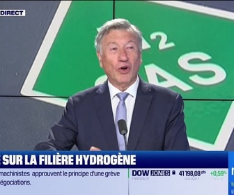 Replay Good Morning Business - Philippe Boucly (France Hydrogène) : Hydrogène vert, l'UE doit mieux s'organiser - 18/07