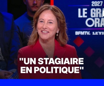 Replay Le Grand Oral 2027 - Présidentielle: pour Ségolène Royal, Raphaël Glucksmann est un stagiaire en politique