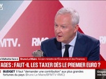 Replay Face à Face - Oui, il faut désindexer les pensions de retraite [...] mais préserver les petites retraites, préconise Bruno Le Maire, ancien ministre de l'Économie et des Finances