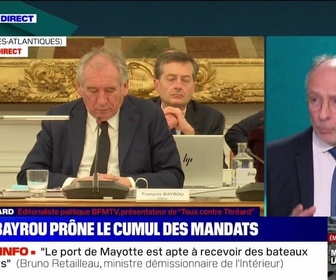 Replay 20h Brunet - Bayrou prône le cumul des mandats - 16/12