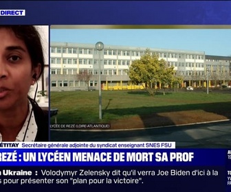 Replay BFM Story Week-end - Story 7 : Un lycéen menace de mort sa prof à Rezé - 13/09