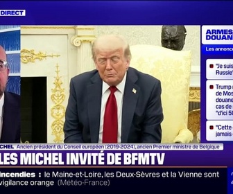 Replay 20H BFM - Nous devons davantage prendre notre avenir en main pour être moins dépendants, juge Charles Michel, ancien président du Conseil européen