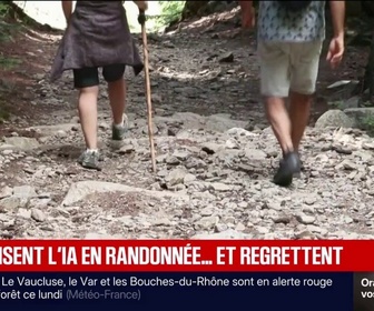 Replay BFM Première - Deux femmes suivent une carte générée par IA en randonnée…et regrettent