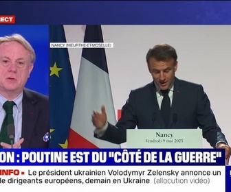 Replay BFM Story - Story 1 : Macron à Kiev, En temps utile, je m'y rendrai - 09/05
