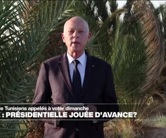 Replay Journal De L'afrique - En Tunisie, une présidentielle jouée d'avance pour Kais Saied ?